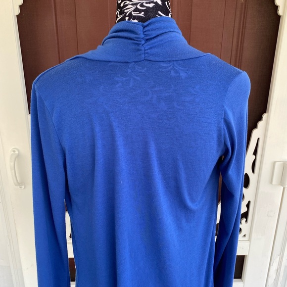 Free To Live Faux Wrap Draped Top Long Sleeve Size Medium - Picture 9 of 14